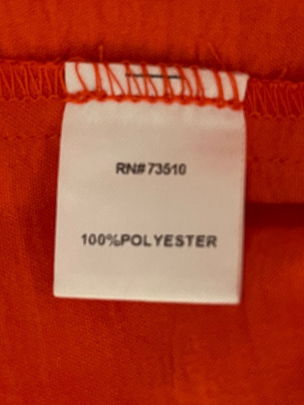 Ivy Jane Red Orange Textured Pleated Flared Skort High Waist Ribbed Waistband‎ S - Picture 8 of 10